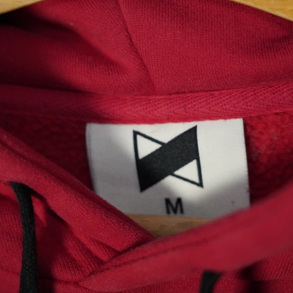 MKBHD Chevron Hoodie –  Size M, Red | Grey | Black Color-Block, Great Condition - Picture 2 of 12